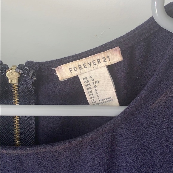 Navy blue high dress - Picture 4 of 4